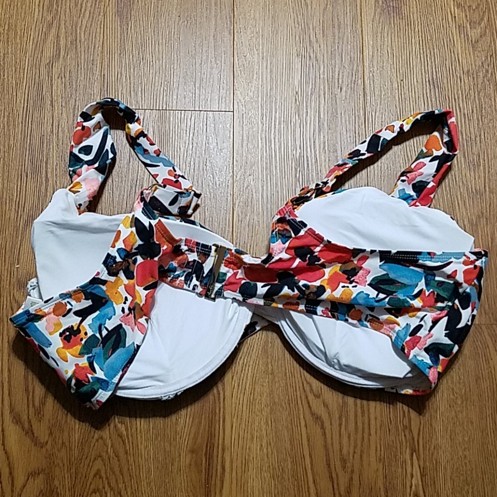 Anne Cole Plus Size Underwire Bikini Top - Picture 3 of 3